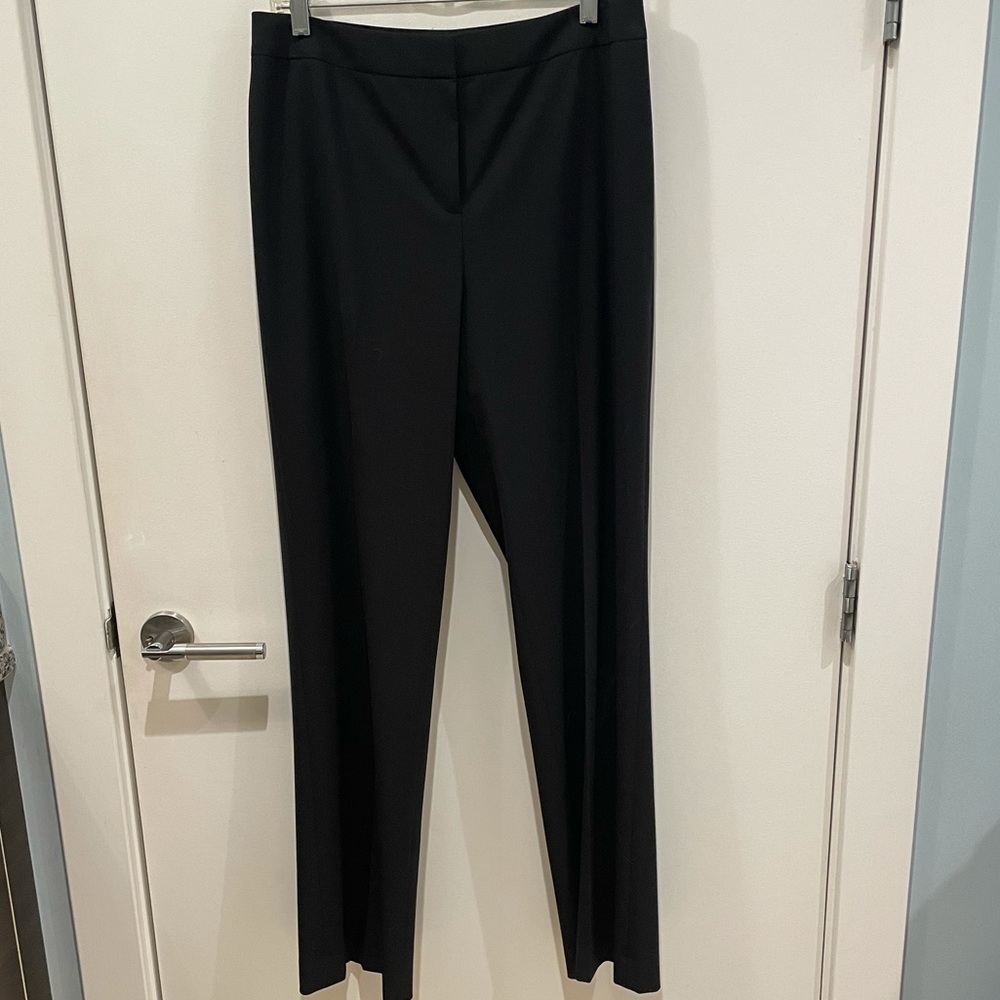 Lafayette 148 black dress slacks - Picture 5 of 6